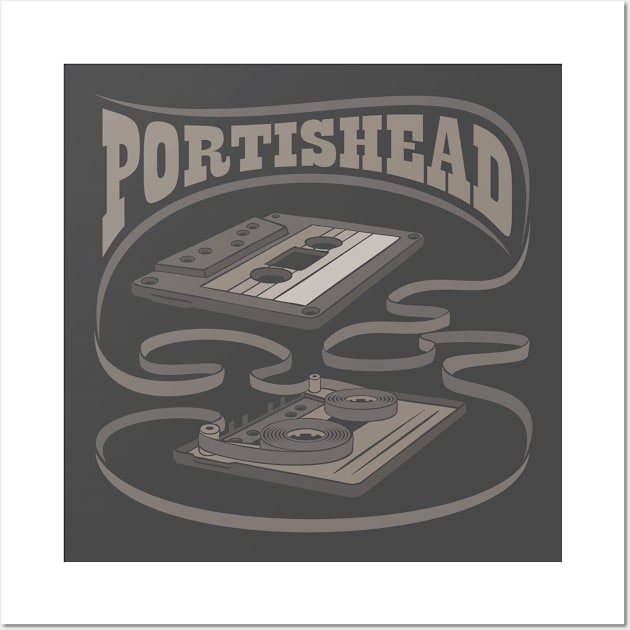 Portishead Exposed Cassette Wall Art by Vector Empire